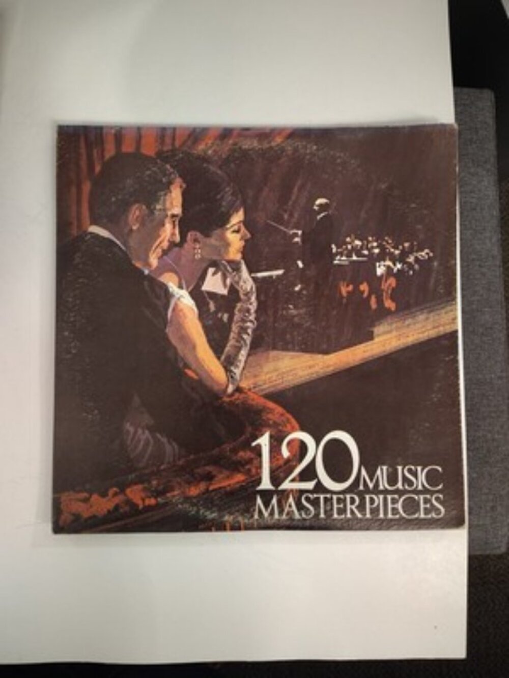 Vintage 12” 120 music masterpieces 45 RPM vinyl record